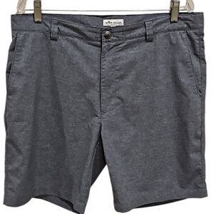 Peter Millar Shackleford Performance Hybrid Shorts, size 36